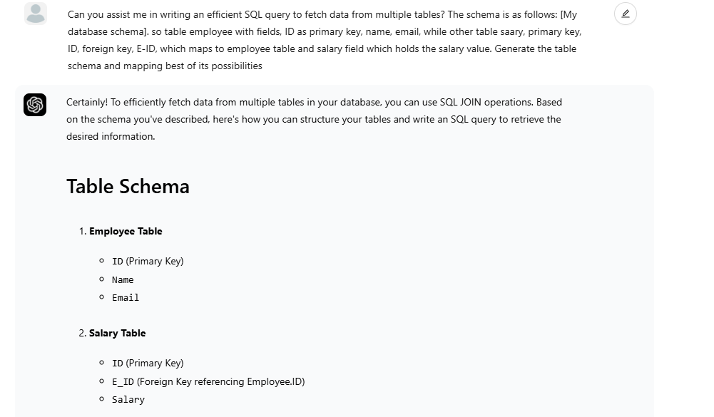 prompt examples for software engineers